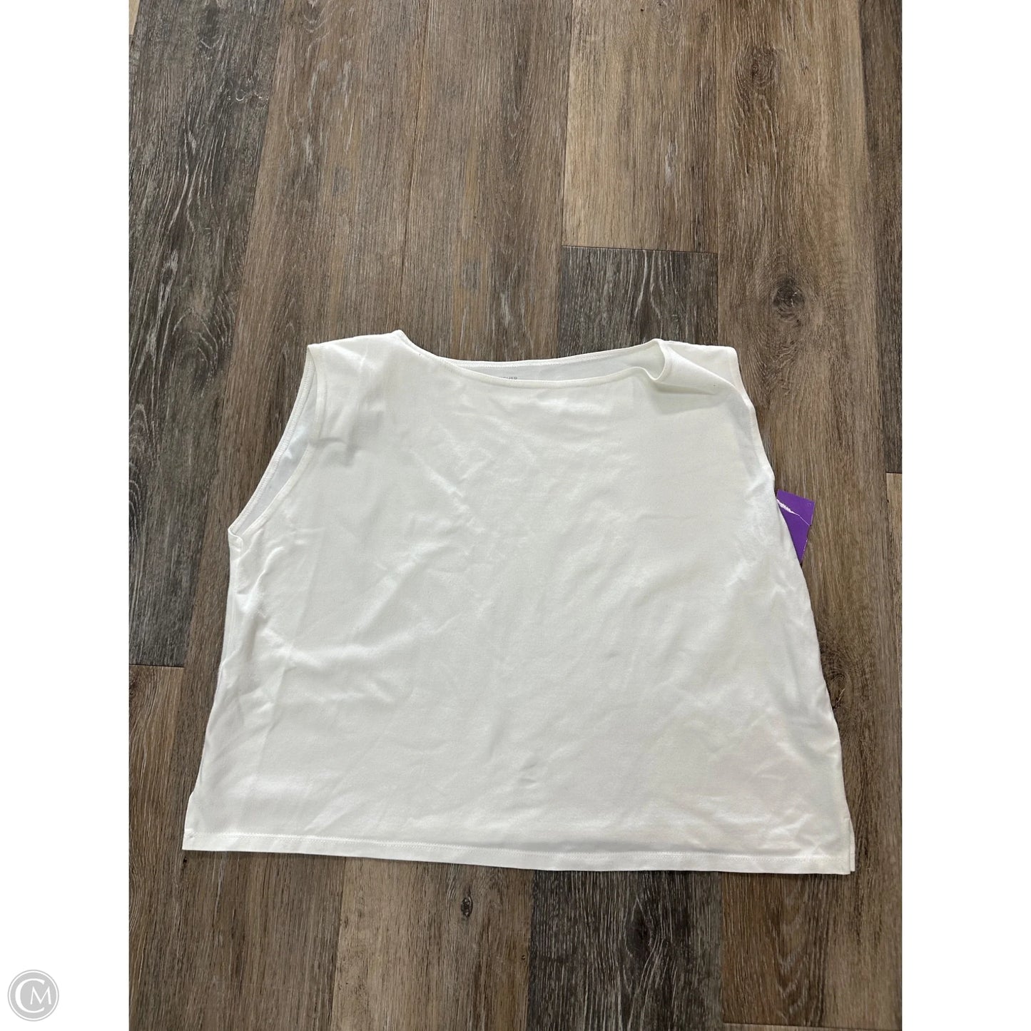 Tank Top By Eileen Fisher In White, Size: S