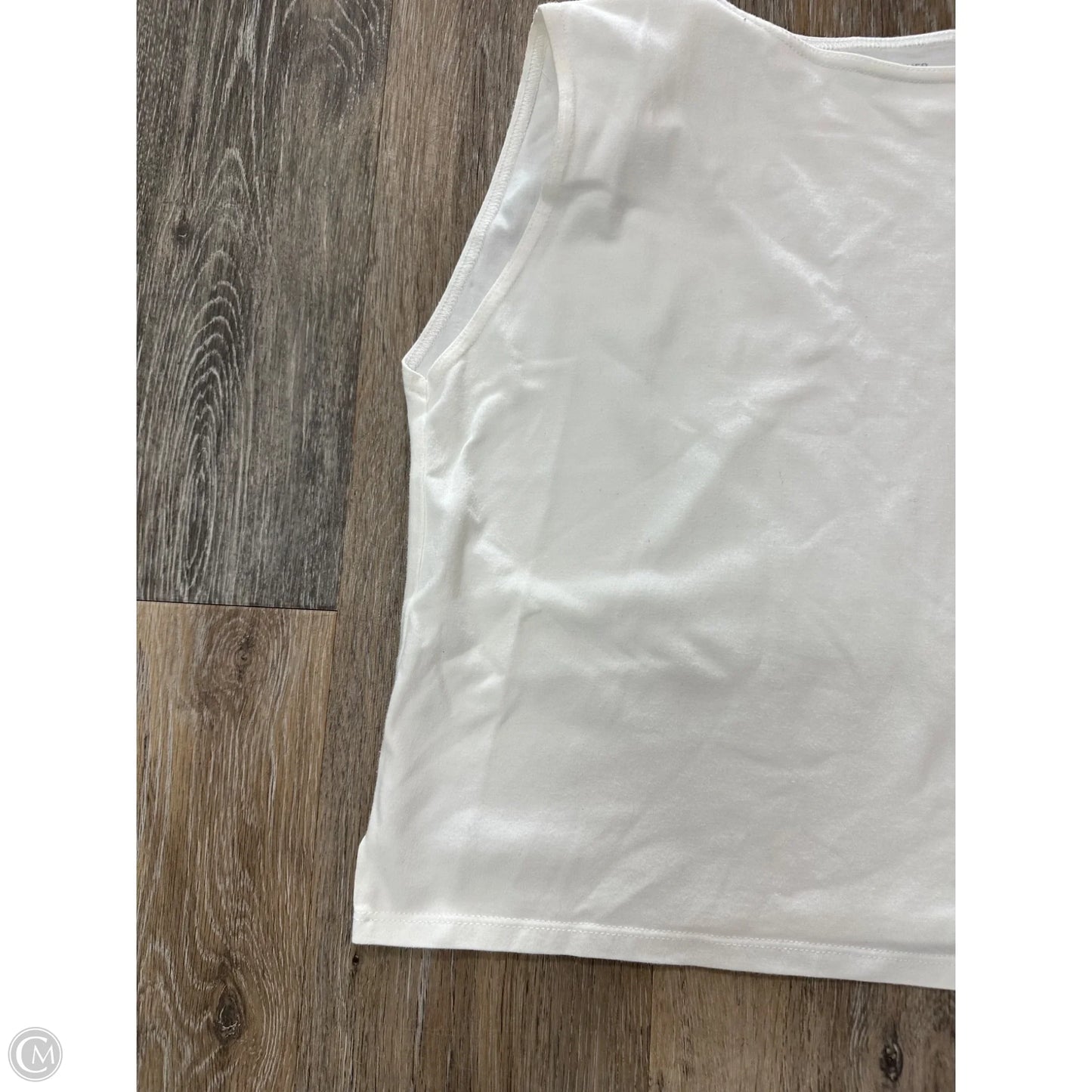 Tank Top By Eileen Fisher In White, Size: S