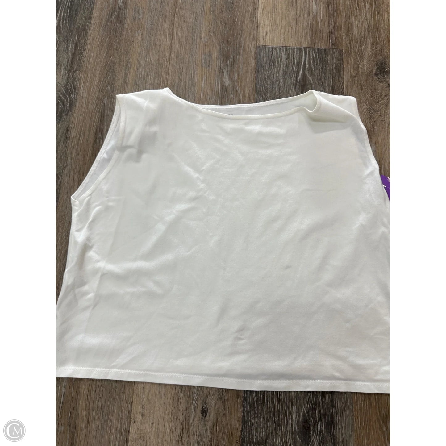 Tank Top By Eileen Fisher In White, Size: S