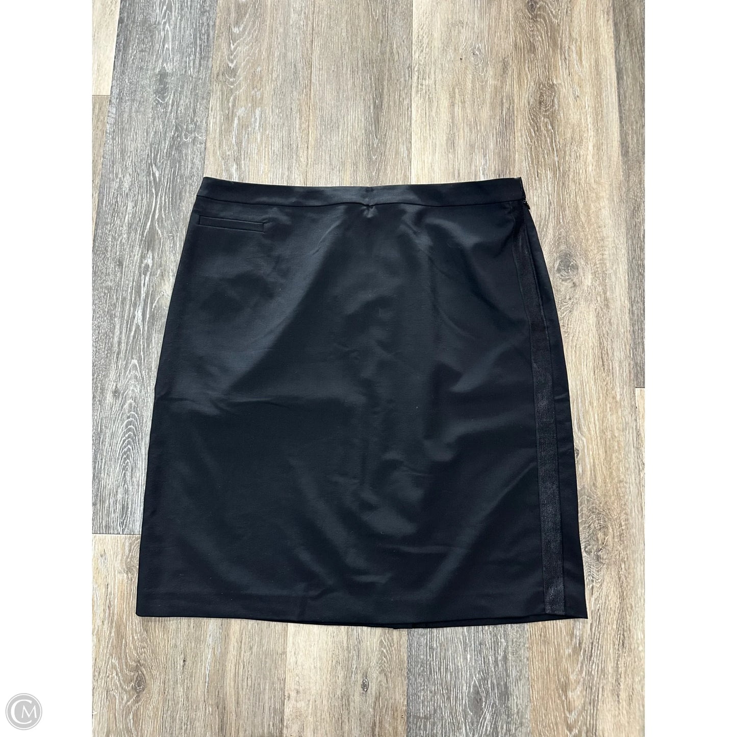 Skirt Midi By Eileen Fisher In Black, Size: L