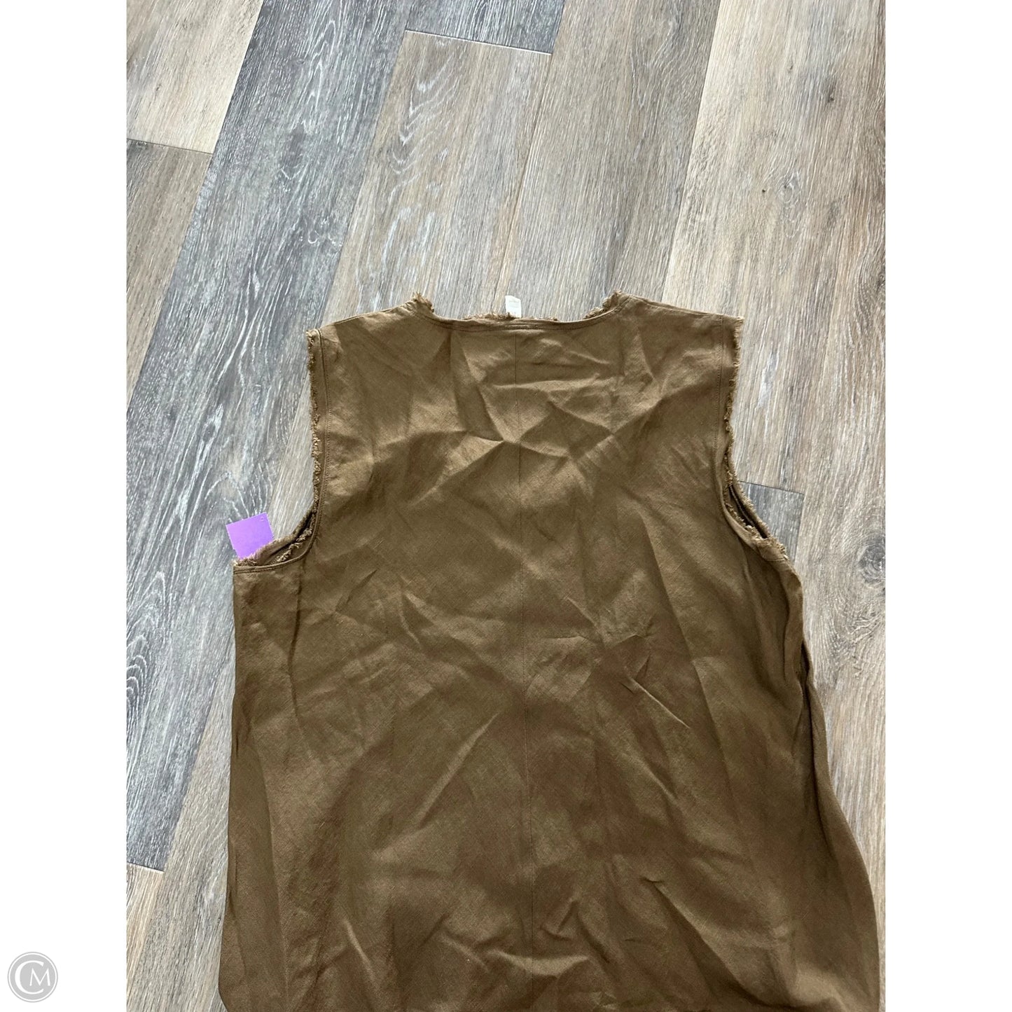 Dress Casual Maxi By Eileen Fisher In Brown, Size: M