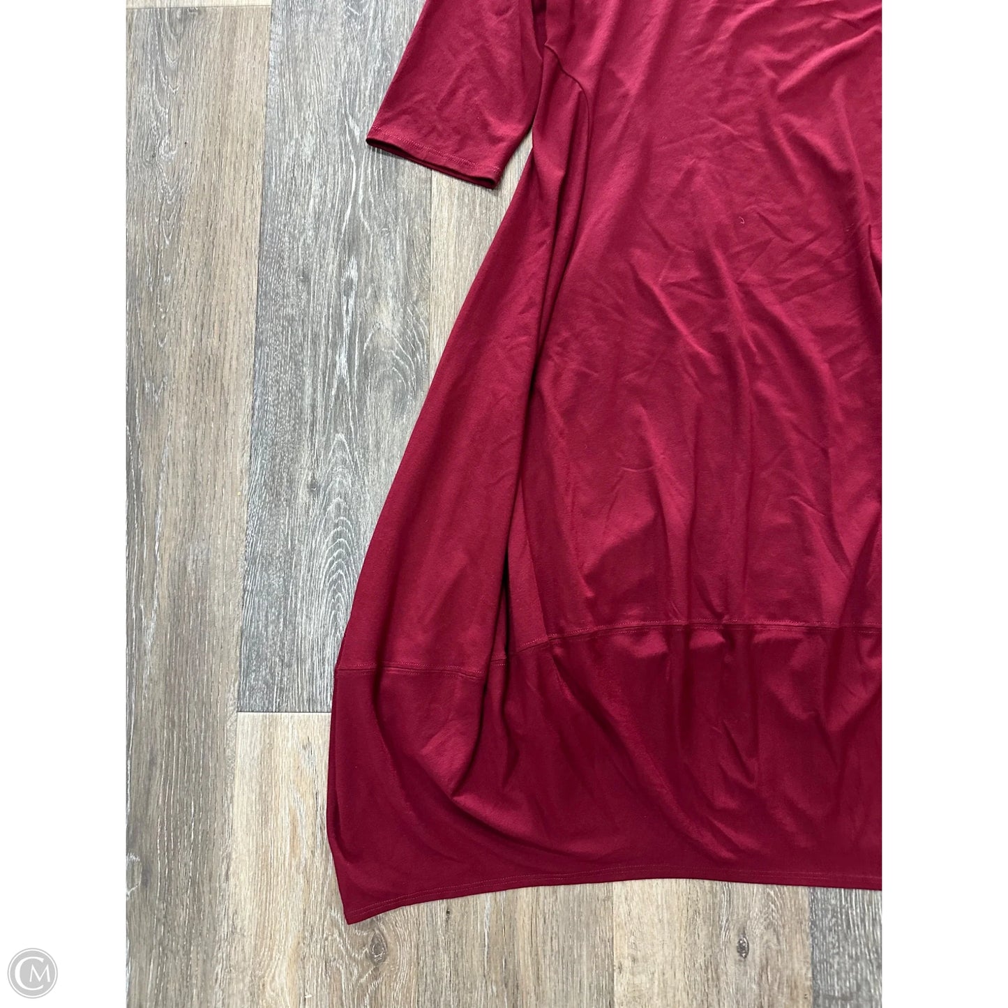 Dress Casual Midi By Eileen Fisher In Red, Size: M