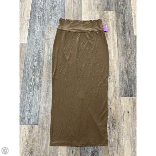 Skirt Maxi By Eileen Fisher In Brown, Size: S