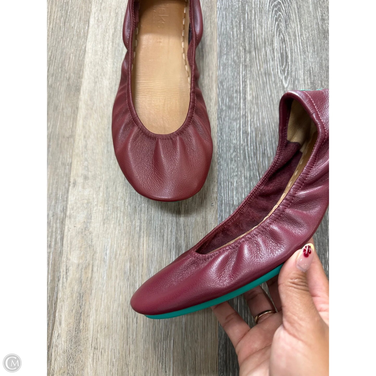 Shoes Flats By Tieks In Red, Size: 11