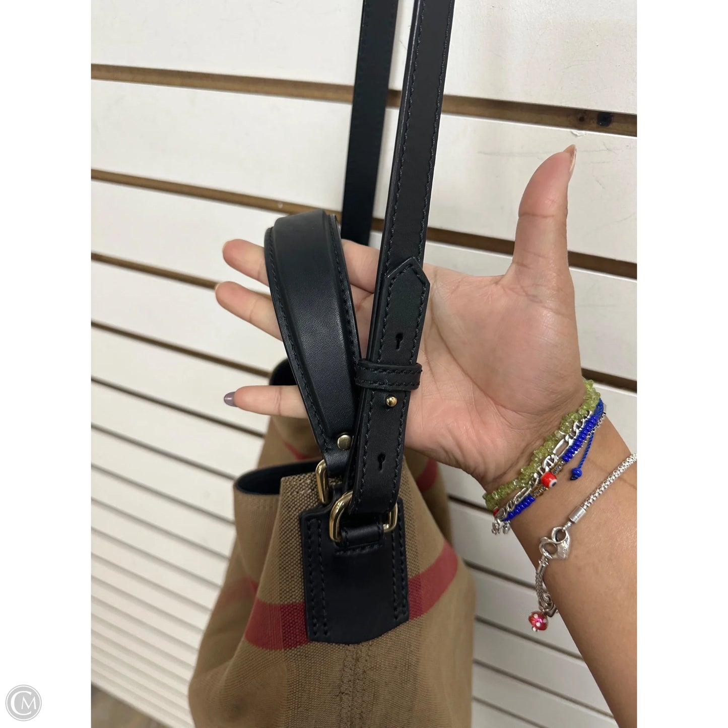 Handbag Luxury Designer By Burberry, Size: Medium
