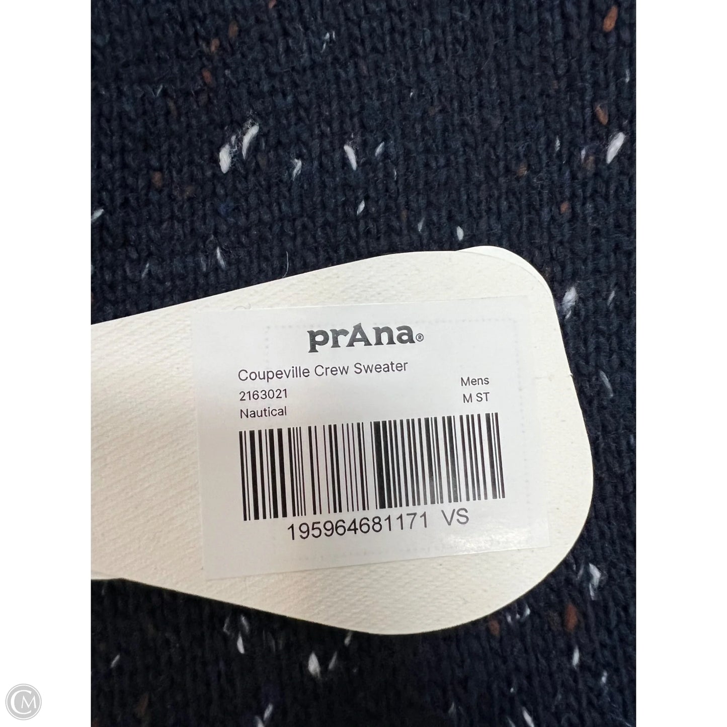 Sweater By Prana In Blue, Size: M (men’s)