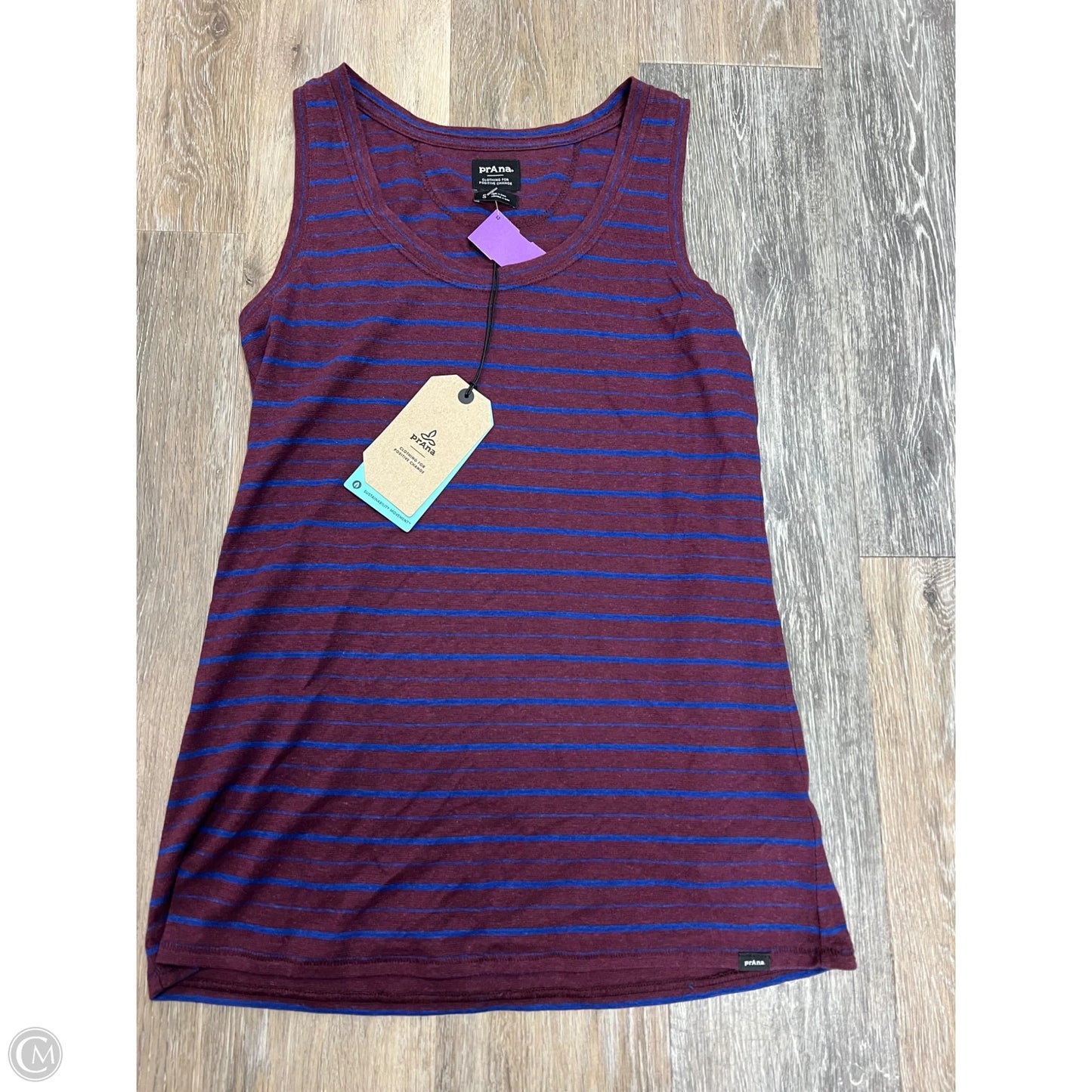 Tank Top By Prana In Striped Pattern, Size: S