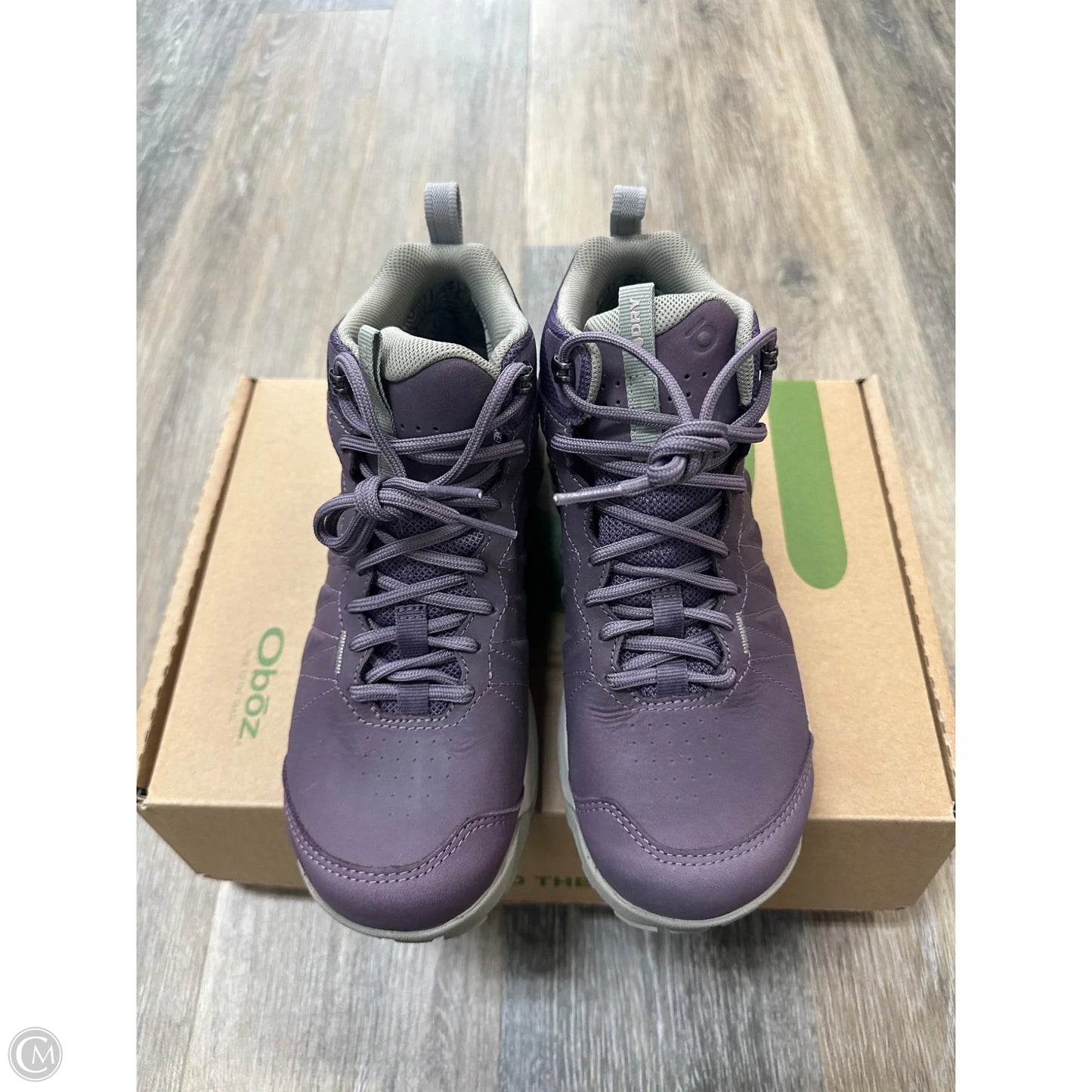 Boots Hiking By Oboz In Purple, Size: 7