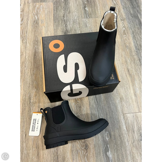 -Boots Rain By Bogs In Black, Size: 7