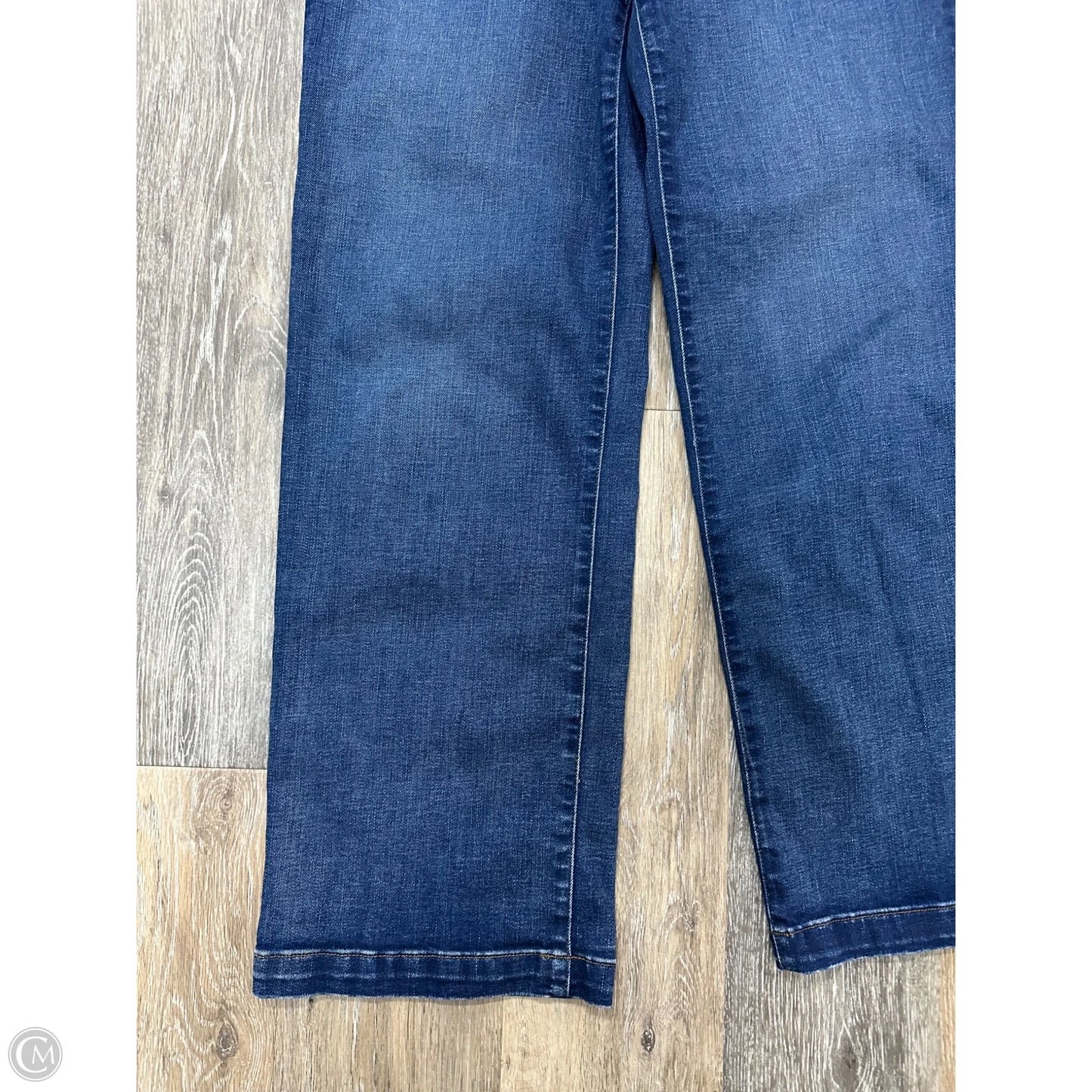 Jeans Wide Leg By Madewell In Blue Denim, Size: 4