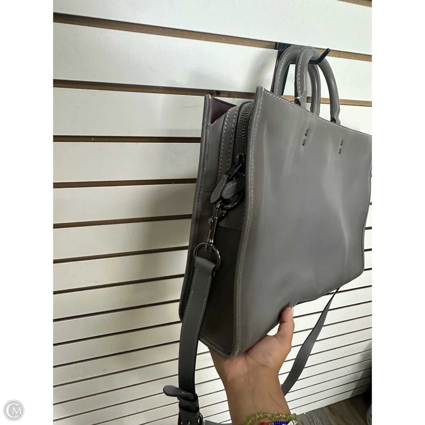 Handbag Designer By Coach, Size: Large