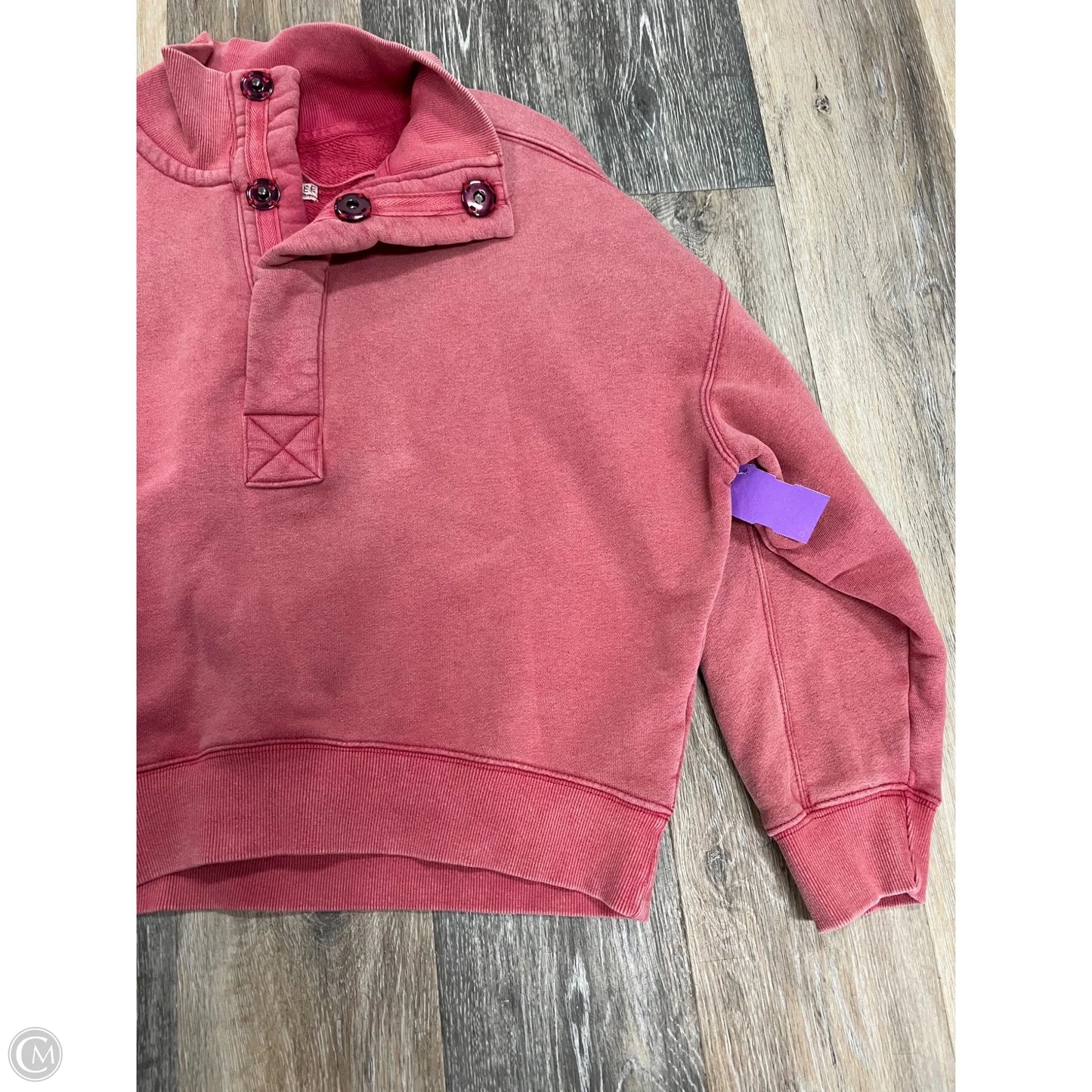 Sweatshirt Collar By We The Free In Pink, Size: Xs