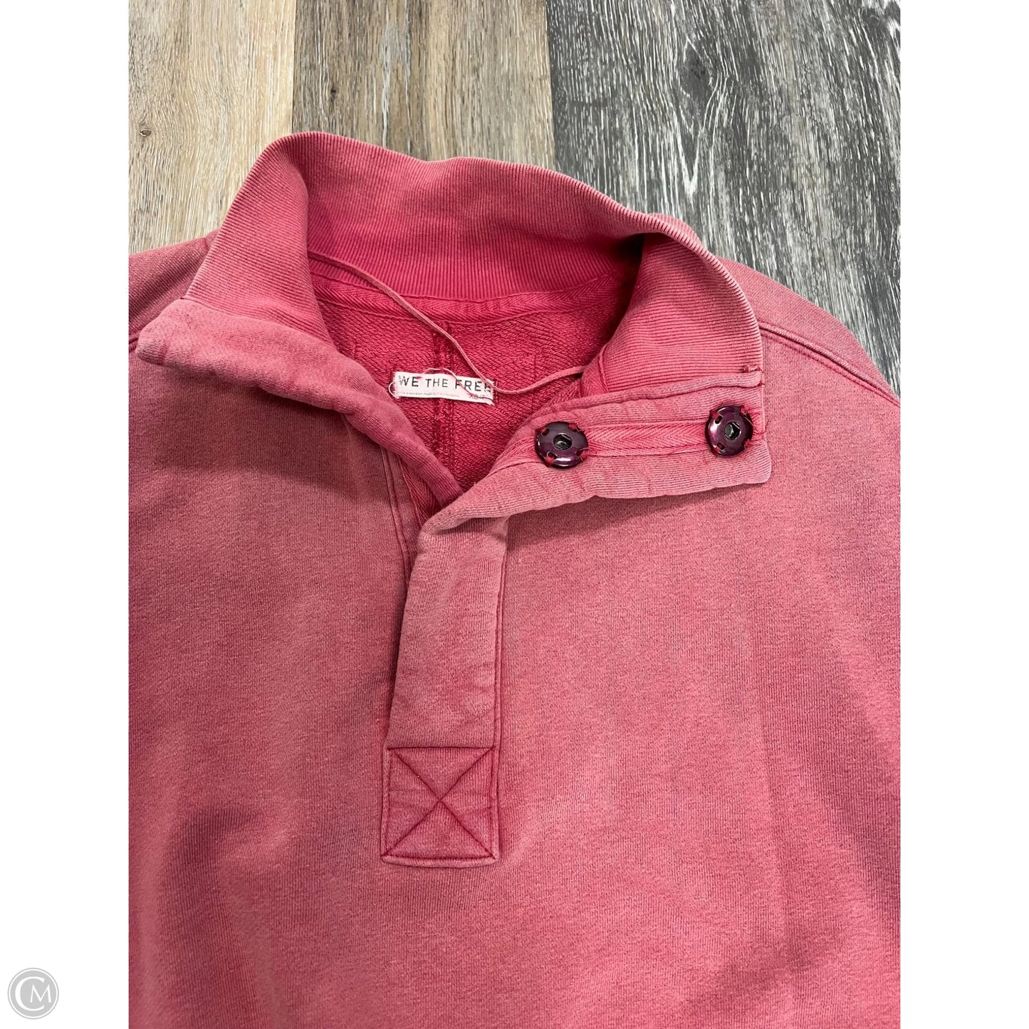 Sweatshirt Collar By We The Free In Pink, Size: Xs
