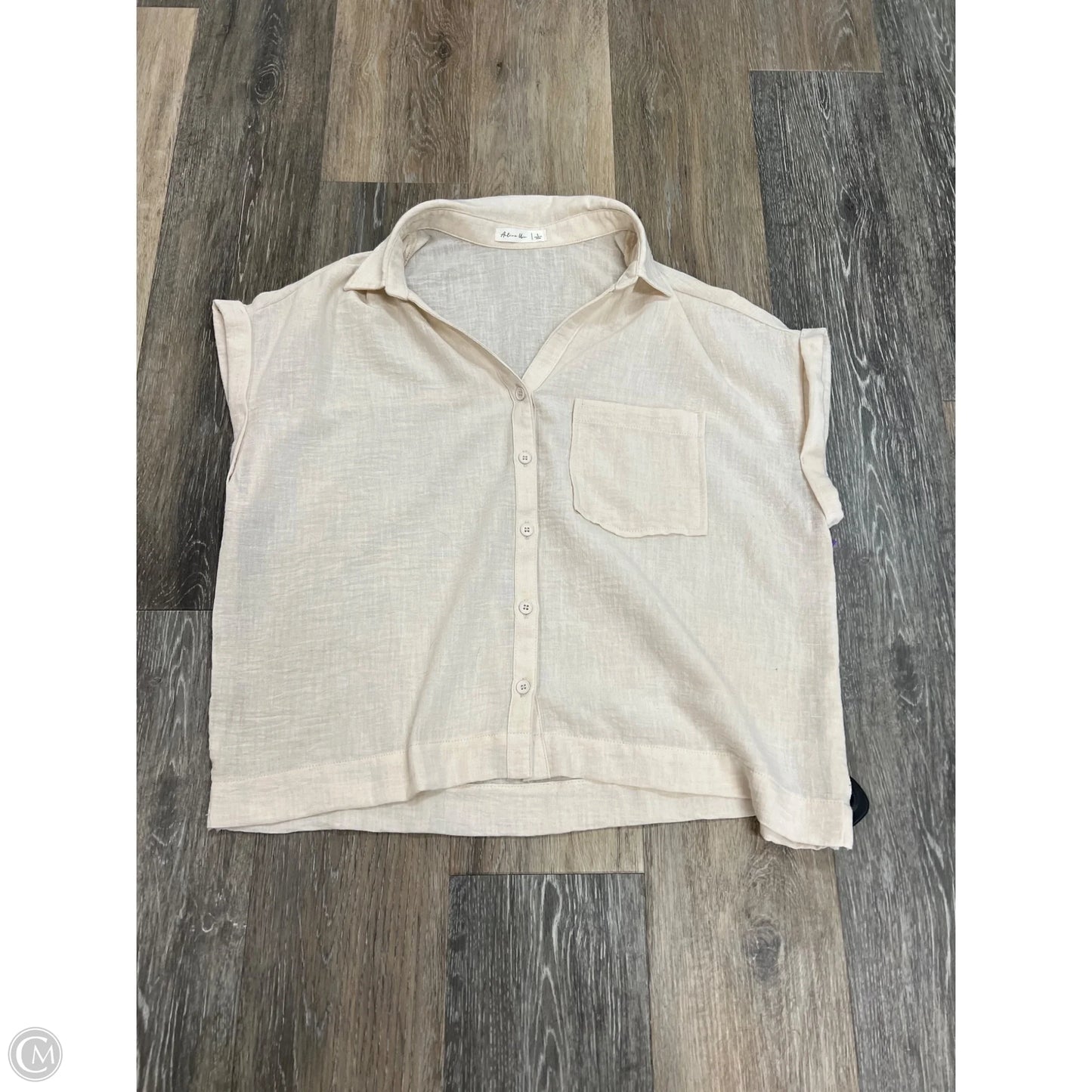 -Shorts Set By Active Usa In Cream, Size: L
