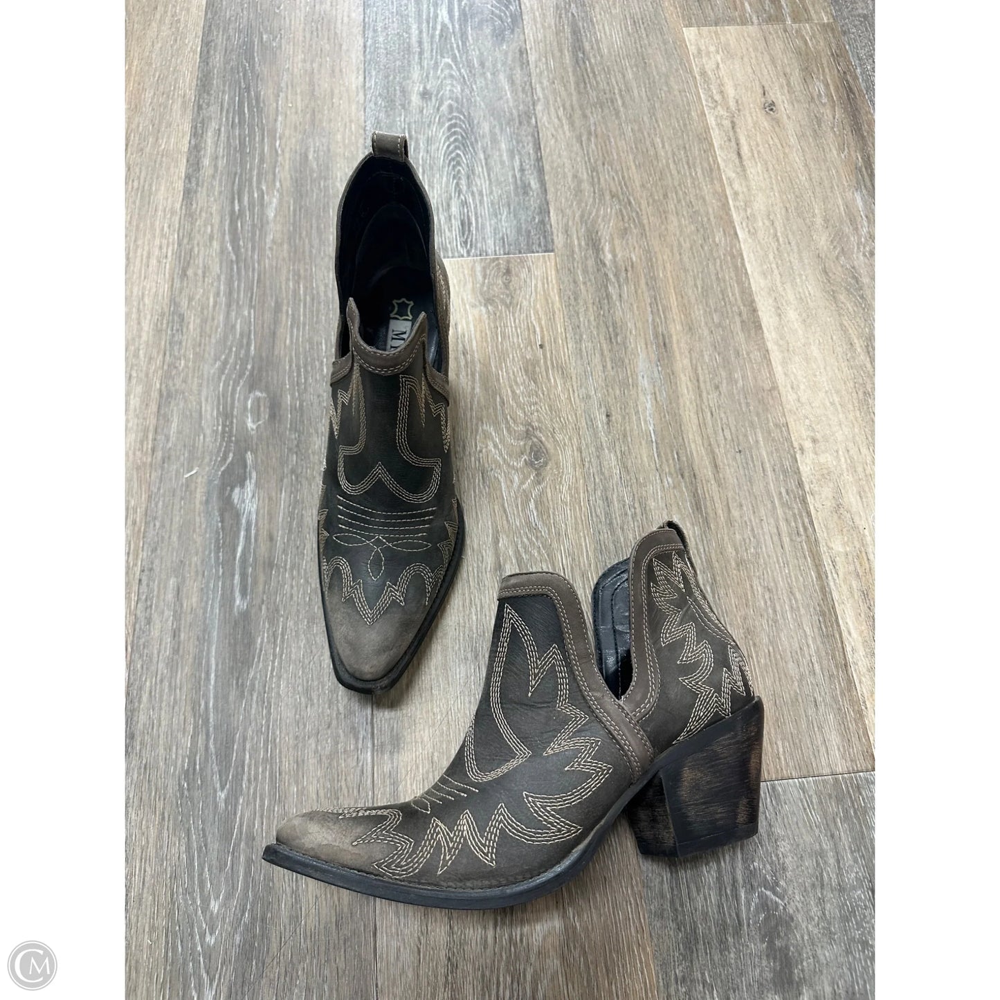 Boots Western By Myra In Grey, Size: 9
