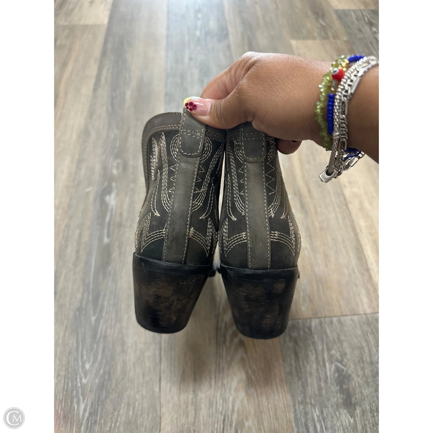 Boots Western By Myra In Grey, Size: 9