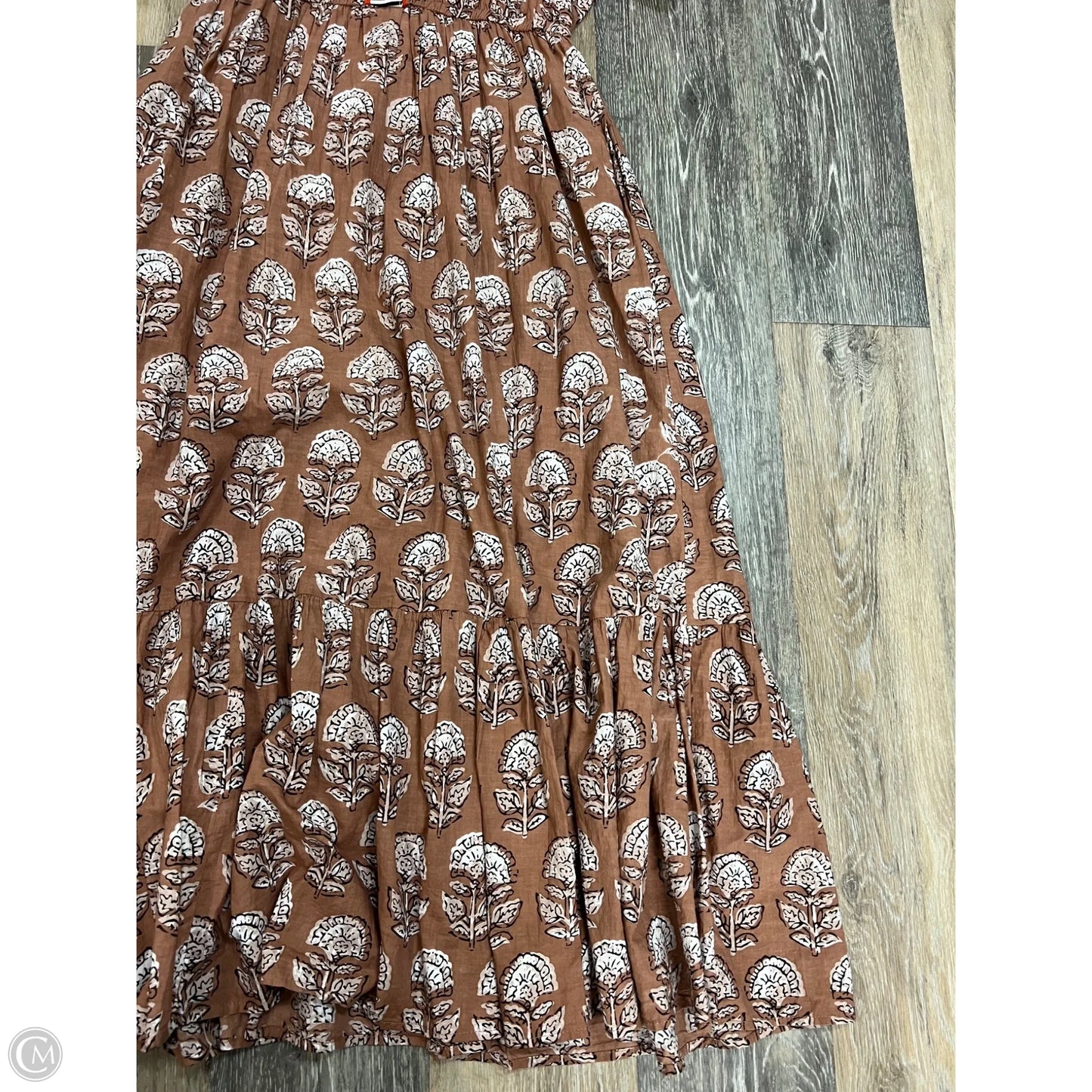-Dress Casual Maxi By Thml In Brown, Size: S