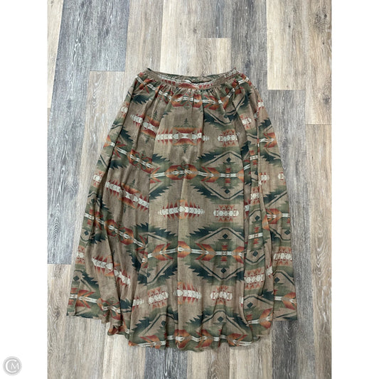 Skirt Maxi By Tasha Polizzi In Green, Size: L