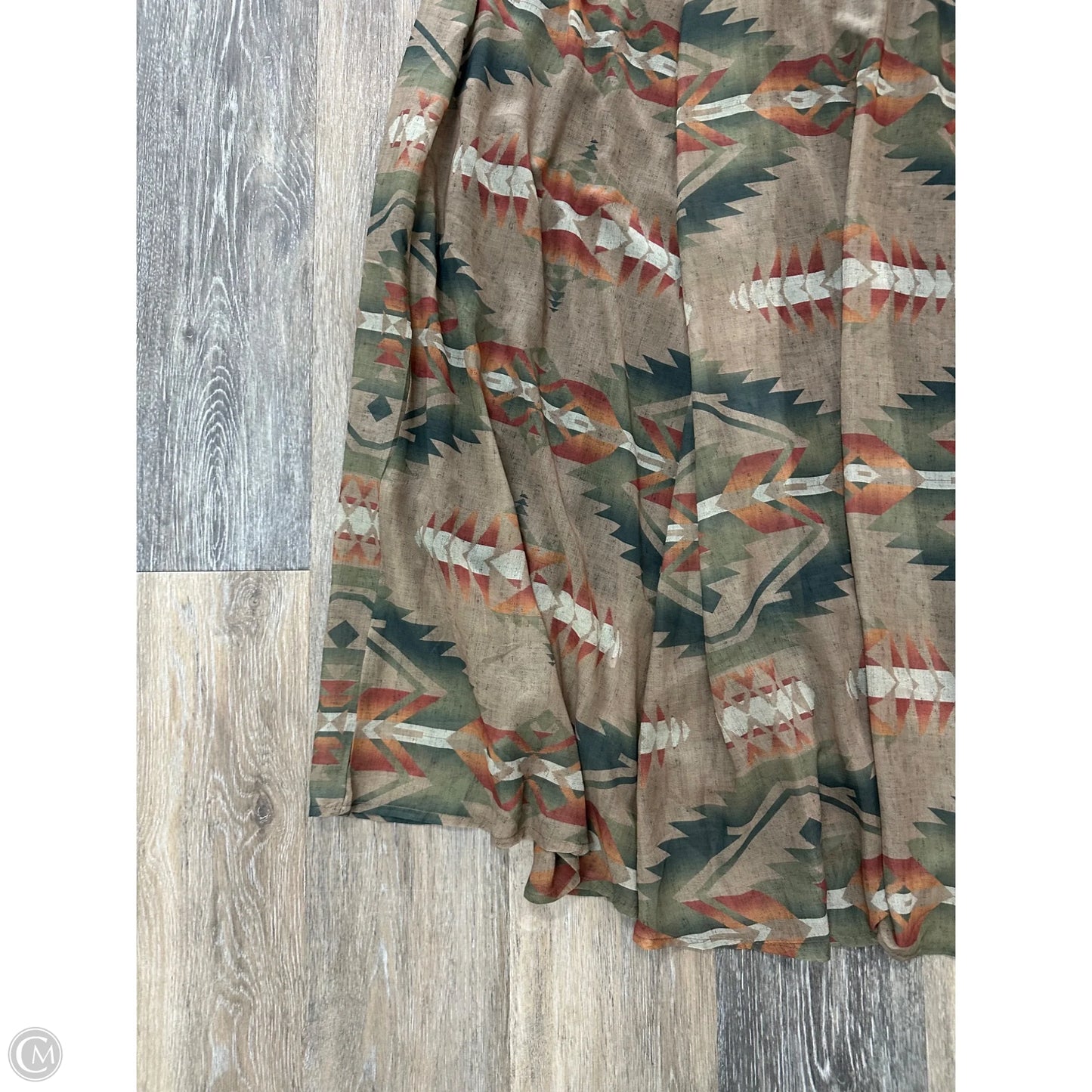 Skirt Maxi By Tasha Polizzi In Green, Size: L