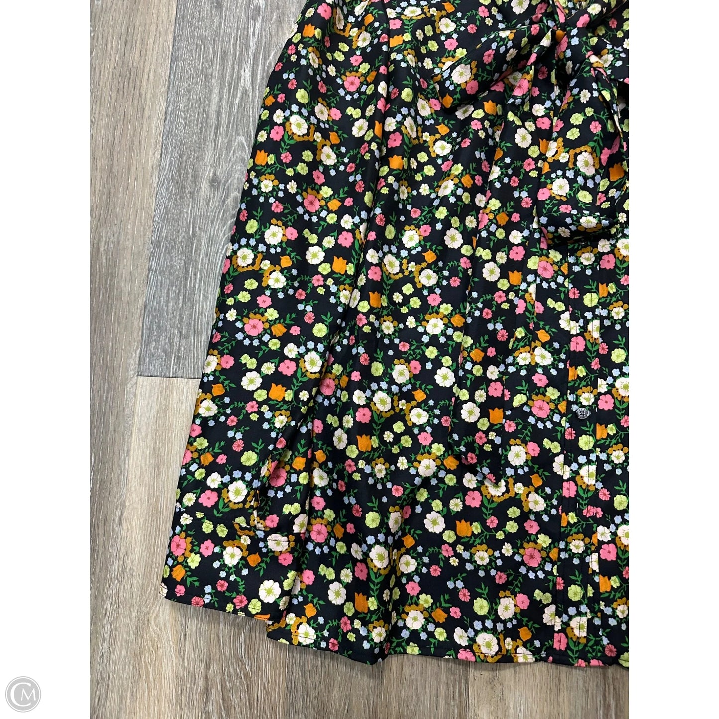 Blouse Designer By Tory Burch In Floral Print, Size: 14