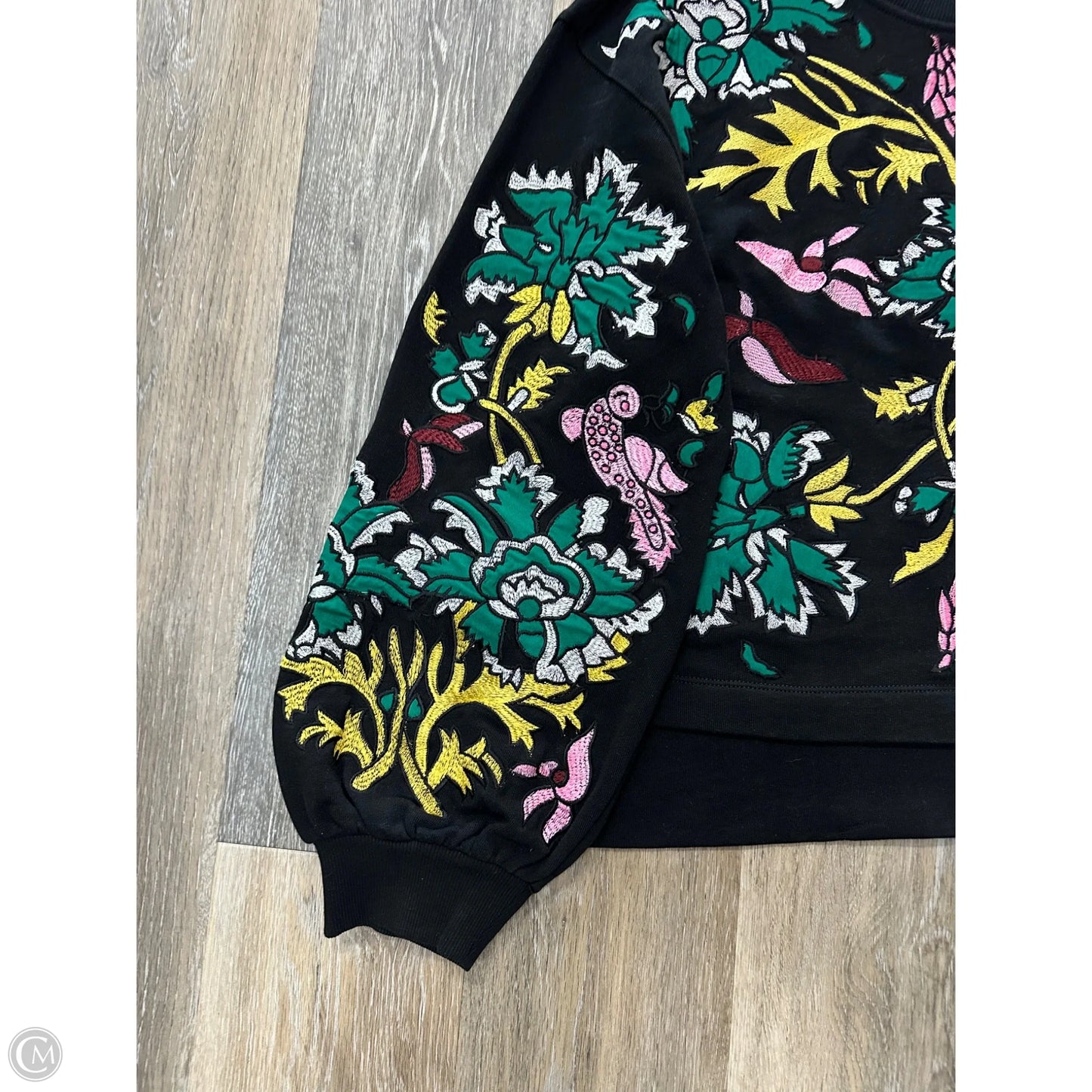 Sweatshirt Designer By Alice + Olivia In Black, Size: L