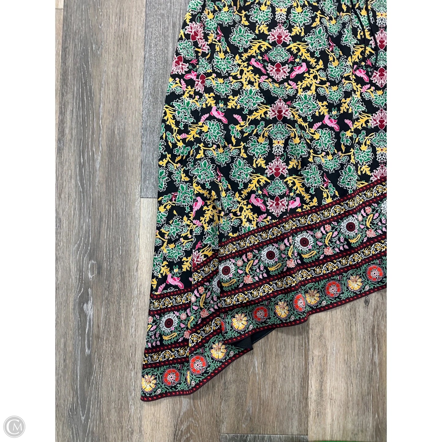 Skirt Designer By Alice + Olivia In Floral Print, Size: L