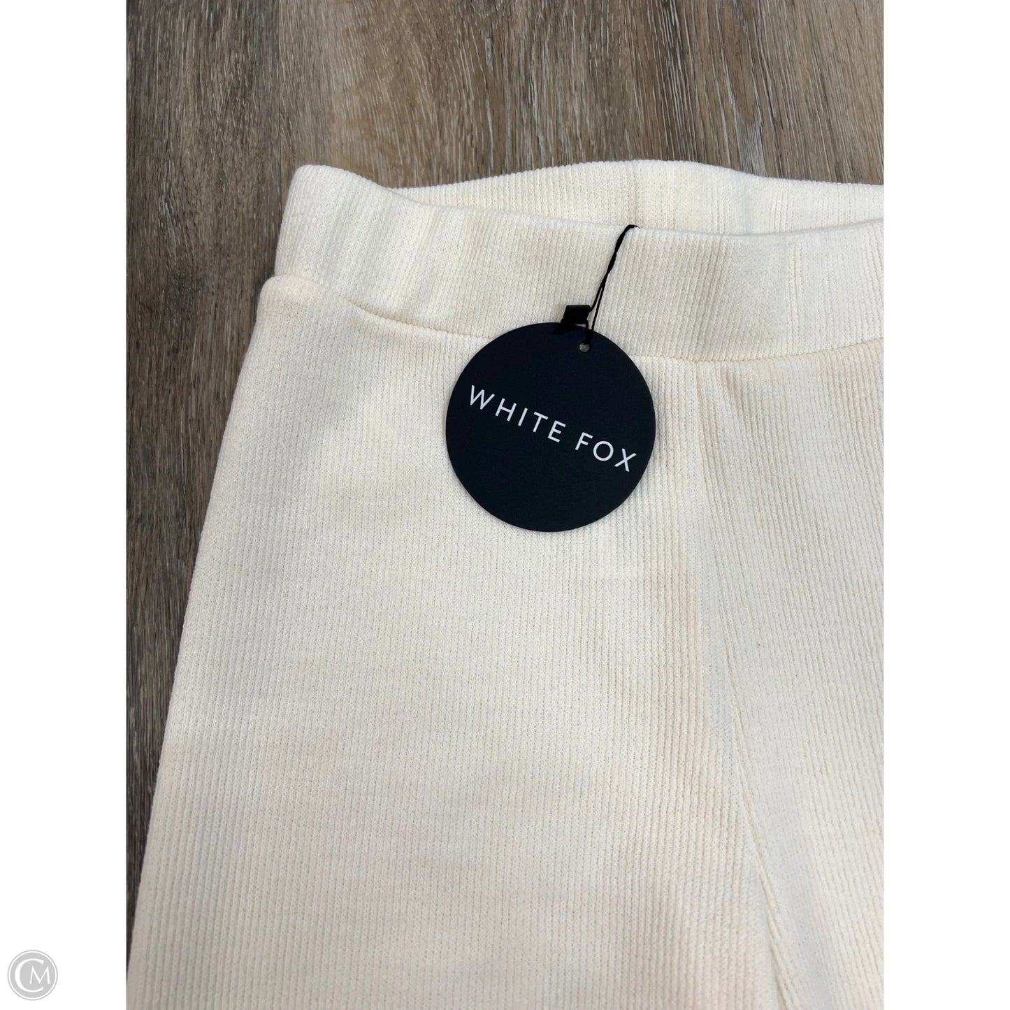 Pants Lounge By White Fox In Cream, Size: M