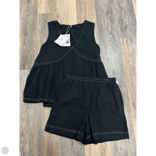 Shorts Set By Fashion Clothing In Black, Size: S