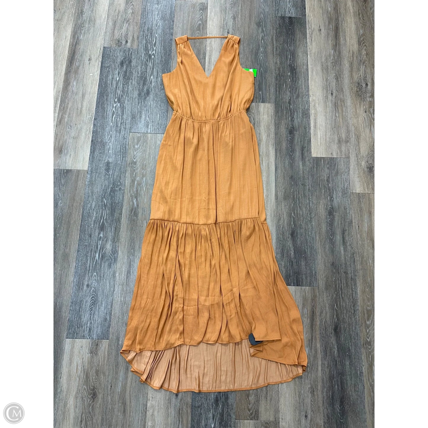 Dress Casual Maxi By Banana Republic In Orange, Size: S Tall