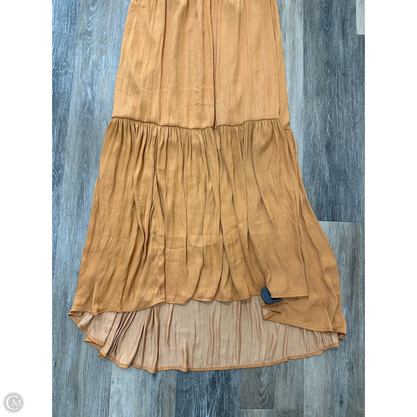 Dress Casual Maxi By Banana Republic In Orange, Size: S Tall