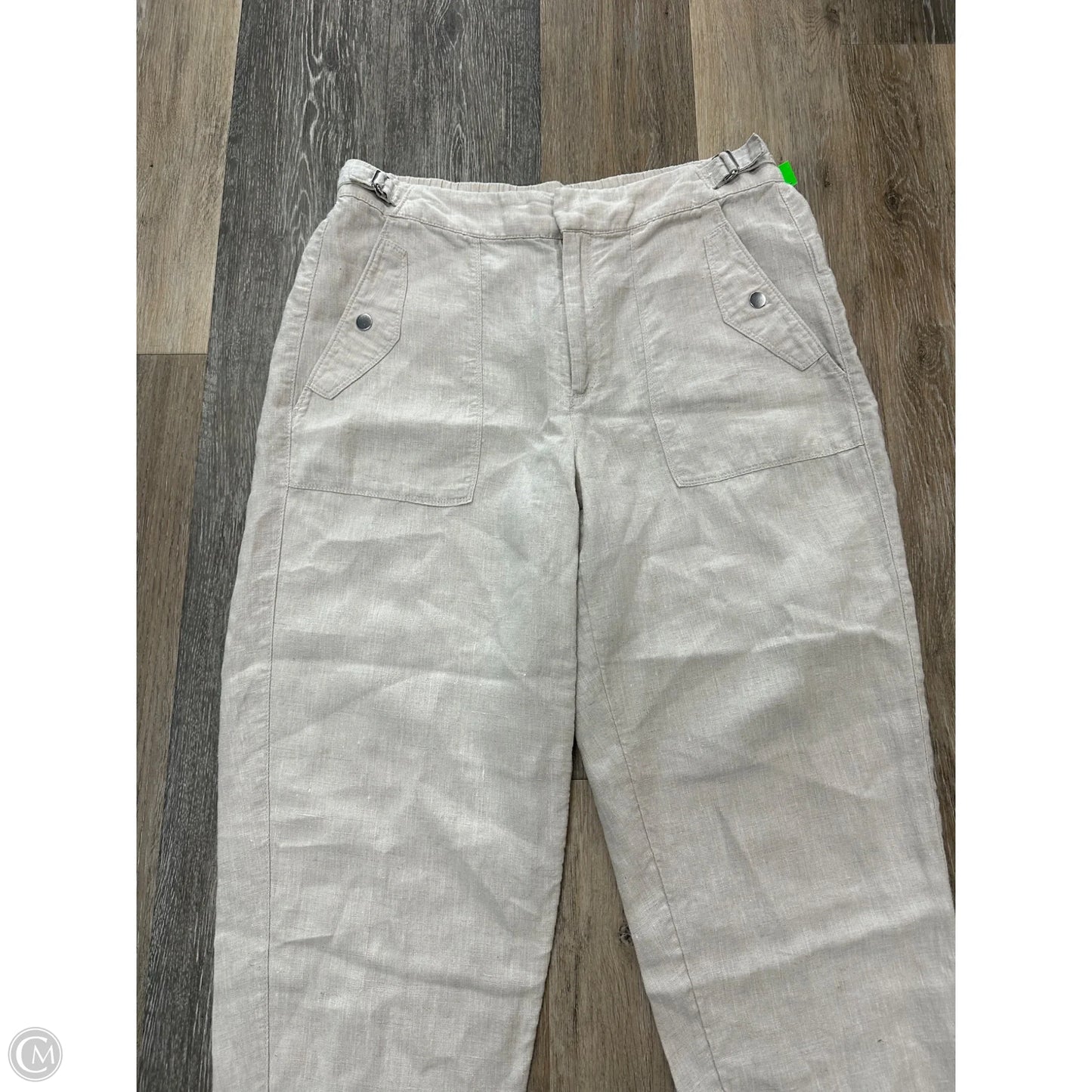 Pants Linen By Athleta In Cream, Size: 12