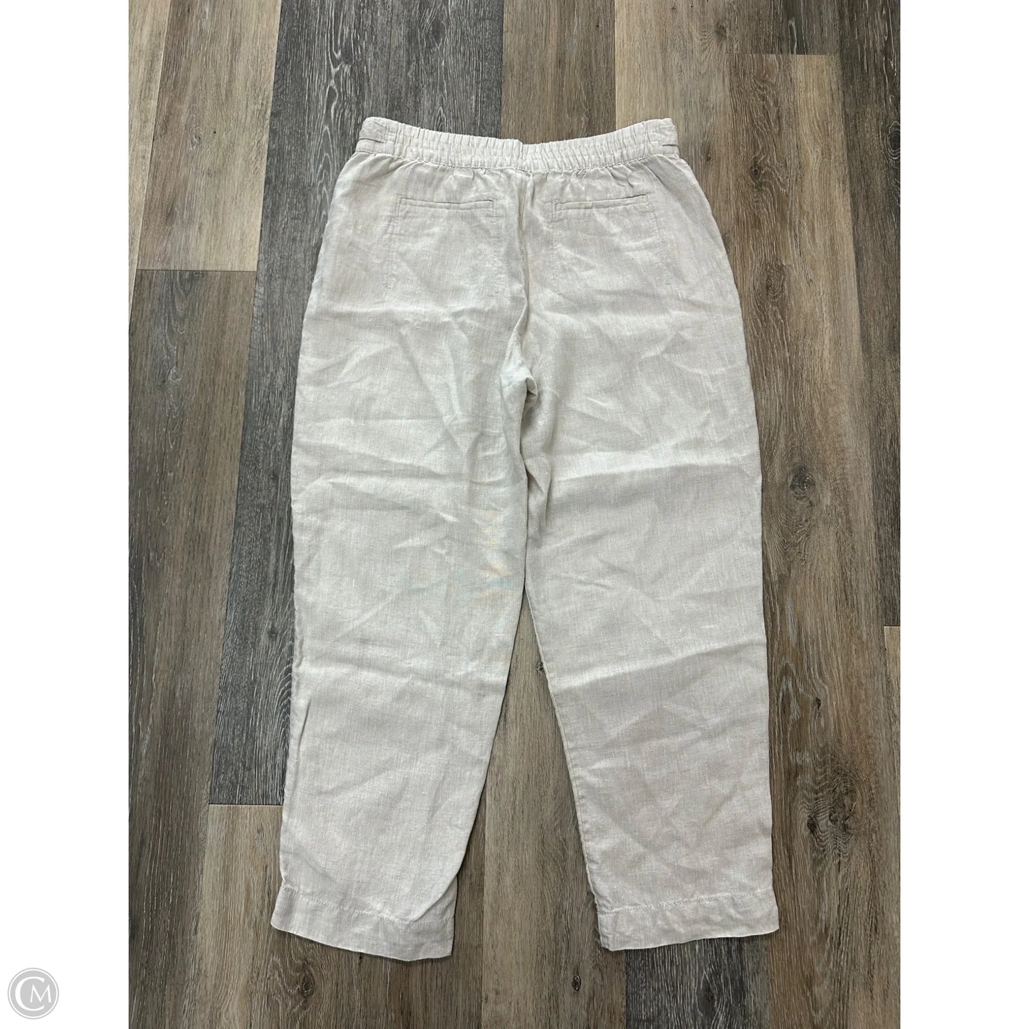 Pants Linen By Athleta In Cream, Size: 12