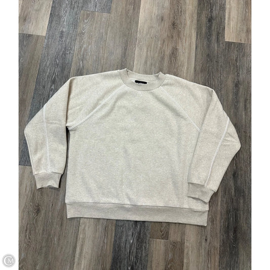Sweatshirt Crewneck By Ugg In Cream, Size: Xl