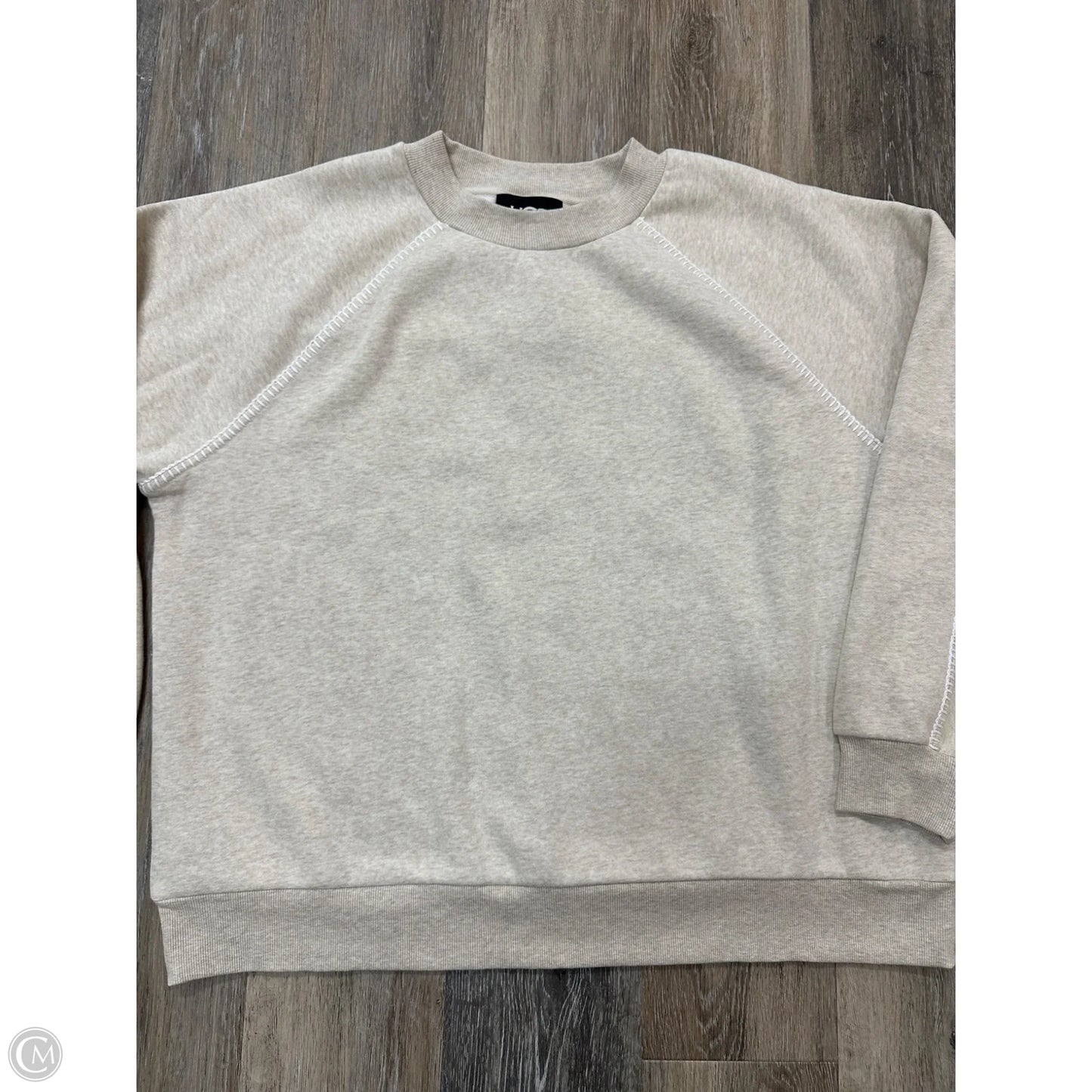 Sweatshirt Crewneck By Ugg In Cream, Size: Xl