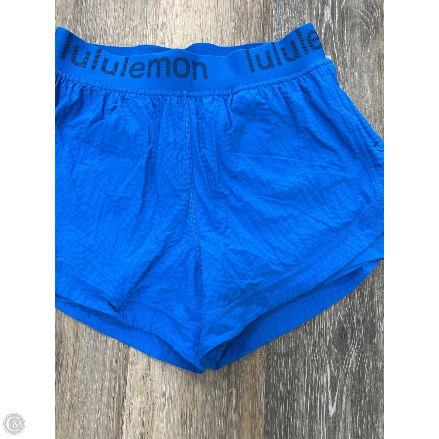 -Athletic Shorts By Lululemon In Blue, Size: 8