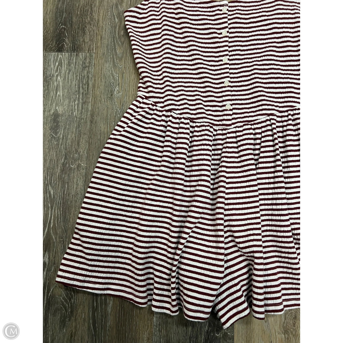 Romper By American Eagle In Striped Pattern, Size: Xl