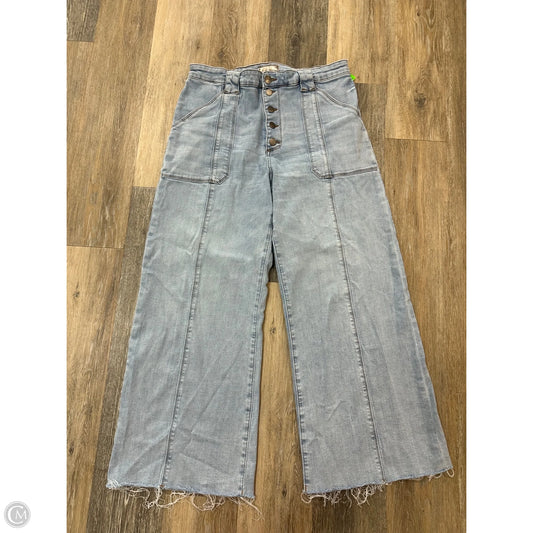 Jeans Wide Leg By Kut In Blue Denim, Size: 12