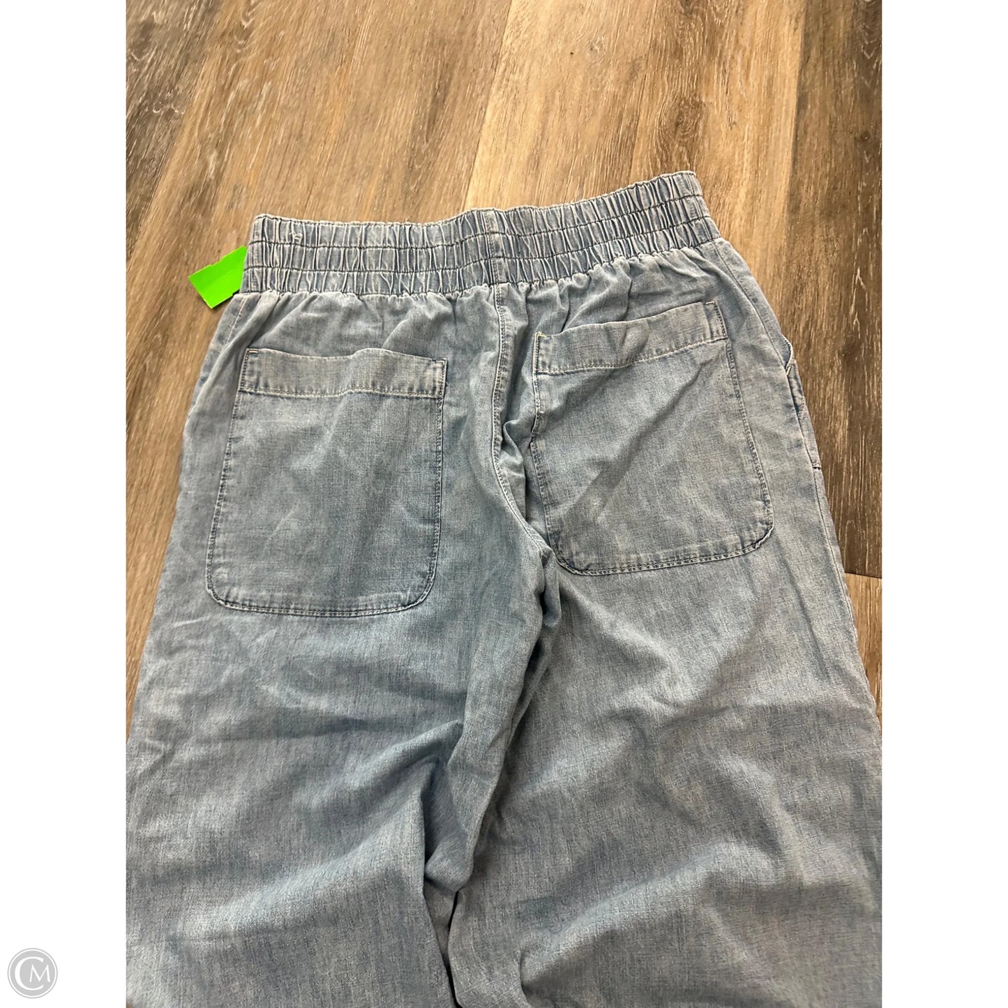 Jeans Wide Leg By We The Free In Blue Denim, Size: L