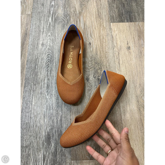 Sandals Flats By Rothys In Orange, Size: 8