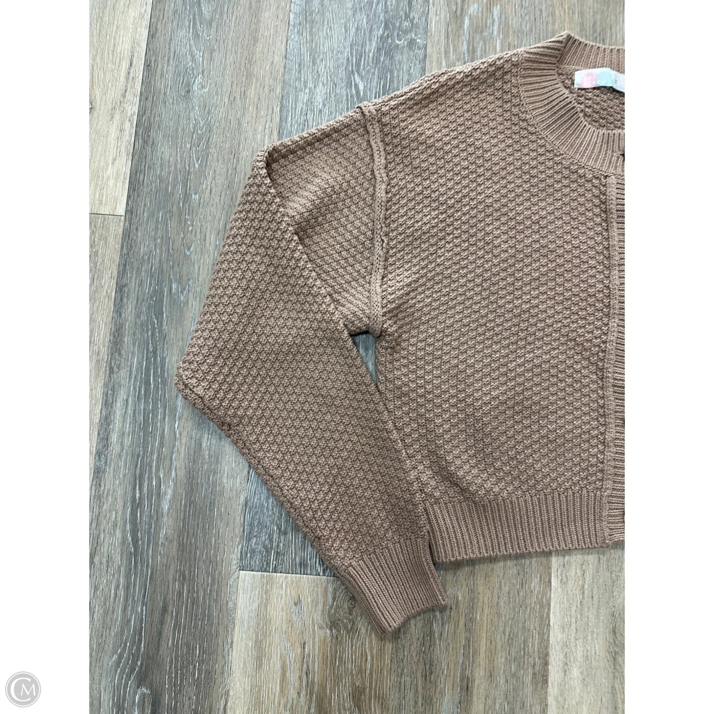 Sweater Cardigan By Free People In Brown, Size: M