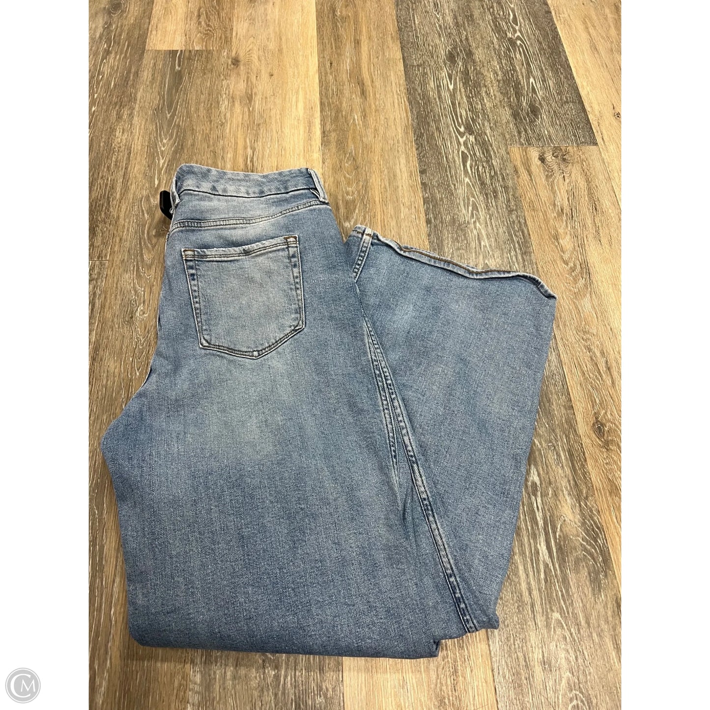 -Jeans Boot Cut By Good American In Blue Denim, Size: 12/31