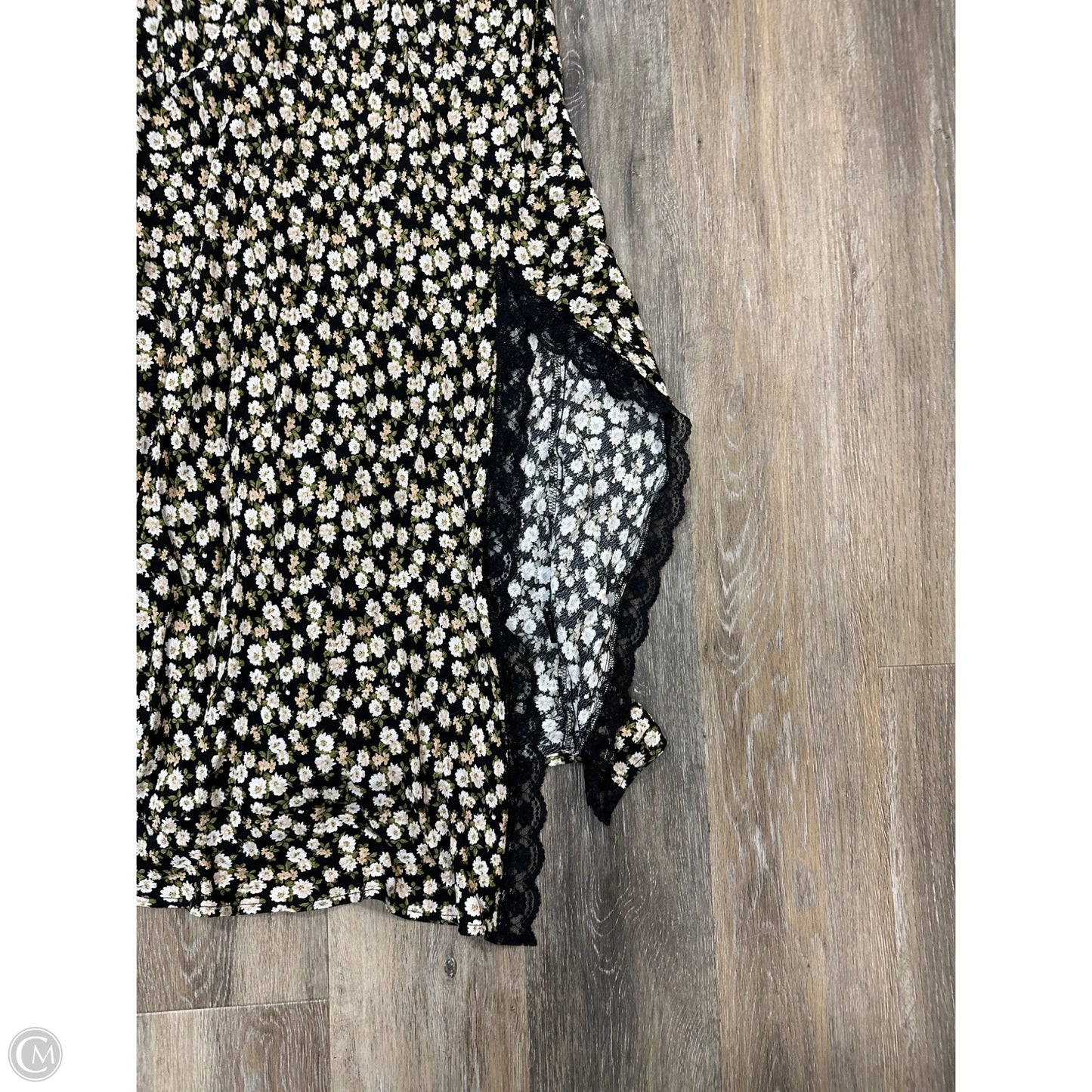 Dress Casual Maxi By Blu Pepper In Floral Print, Size: L