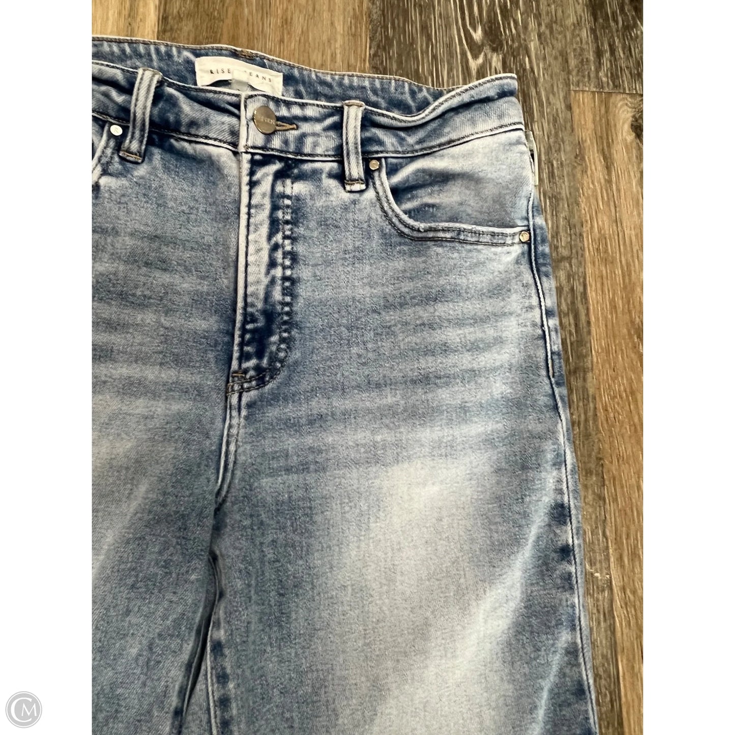 Jeans Straight By Risen In Blue Denim, Size: 10