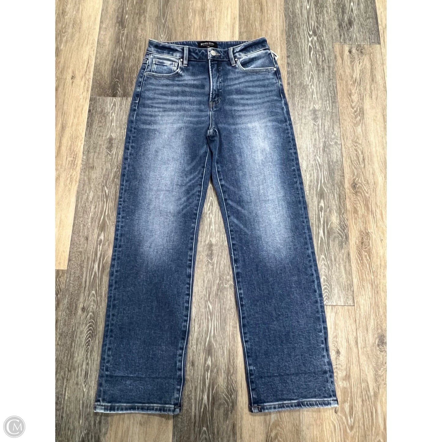 Jeans Cropped By Vervet In Blue Denim, Size: 10