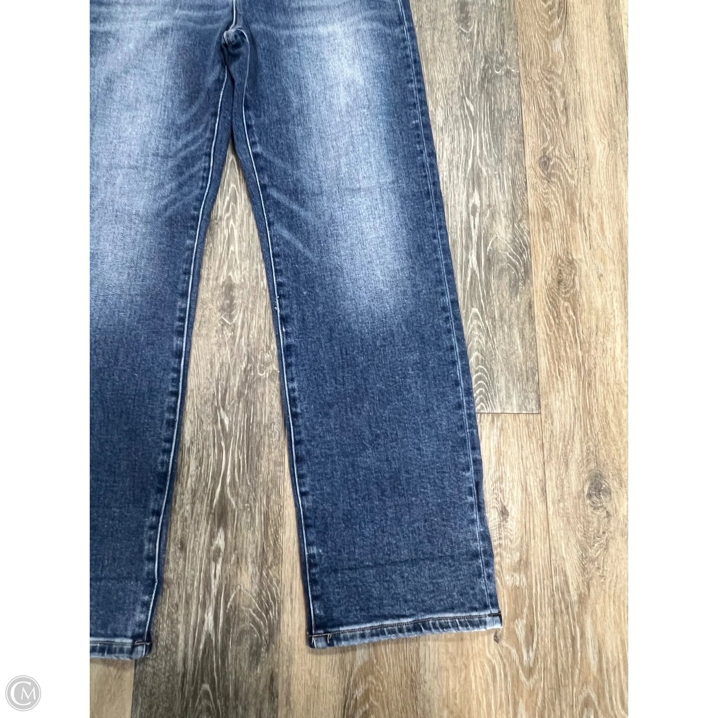 Jeans Cropped By Vervet In Blue Denim, Size: 10