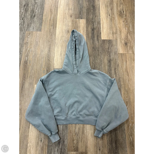 Sweatshirt Hoodie By Agolde In Blue, Size: M