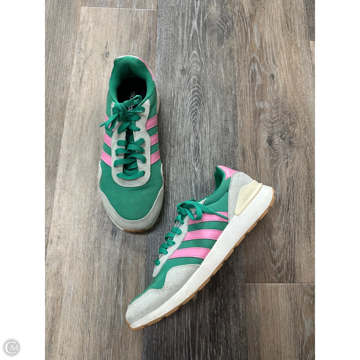 Shoes Athletic By Adidas In Green, Size: 7.5