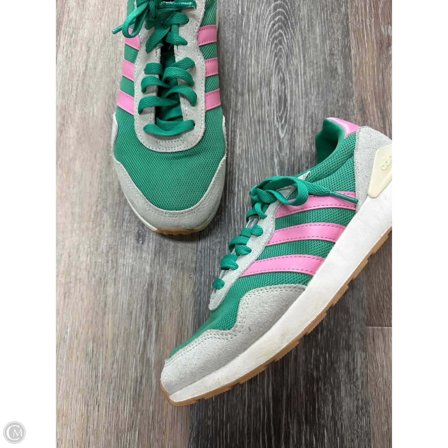 Shoes Athletic By Adidas In Green, Size: 7.5