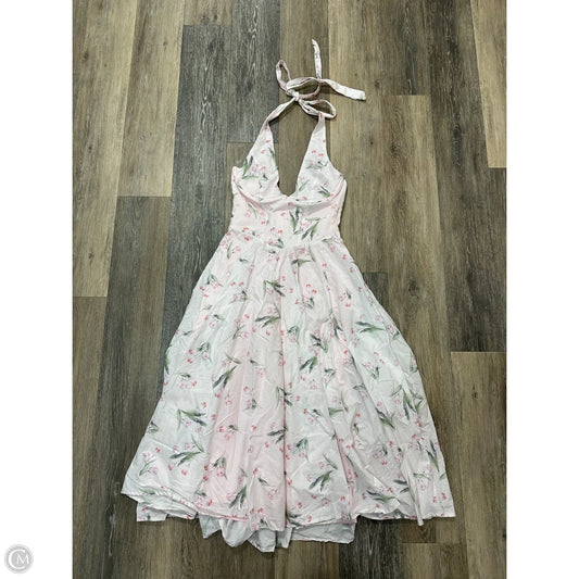 Dress Casual Maxi By Klesis In Floral Print, Size: M