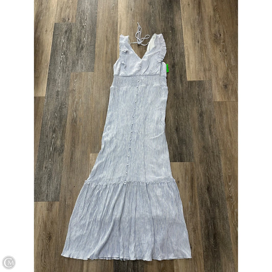 Dress Casual Maxi By Lucy Paris In Striped Pattern, Size: L